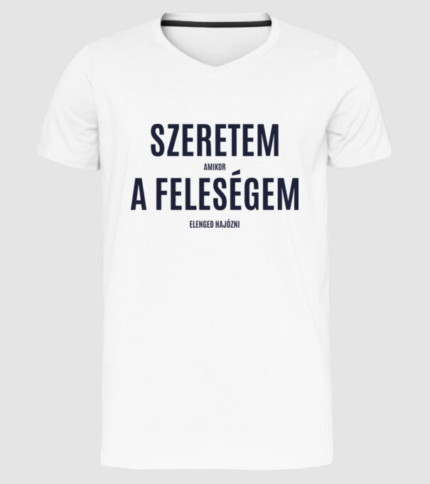  minta fehér pólón